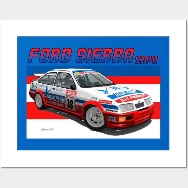 GrA Ford Sierra RS Cosworth Wall Art by PjesusArt